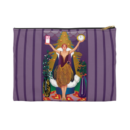 Countdown to Christmas Elegance Accessory Pouch