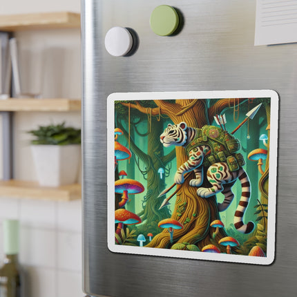 Silent Stripes Die-Cut Magnets (5 Sizes)