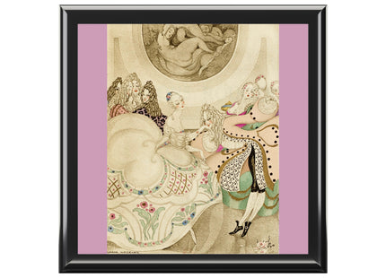 Sur talons rouges (On Red Heels) pl 01 by Gerda Wegener Jewelry Box
