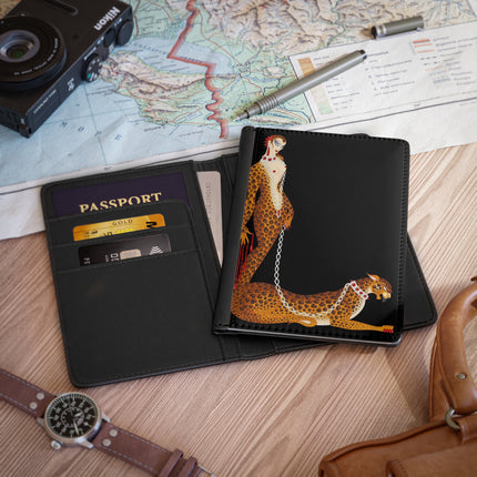 Leopard Queen Passport Cover – Exotic Glamour & Timeless Luxury