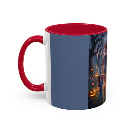 ♥️🎃 The Queen Of Hearts Halloween Masquerade Colorful Mug – Royal Halloween Fantasy