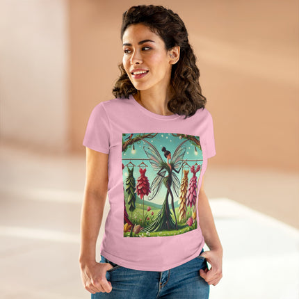 A Fairy Choosing Gowns Cotton Tee
