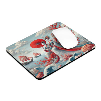Ladies by the Quiet Sea Mouse Pad