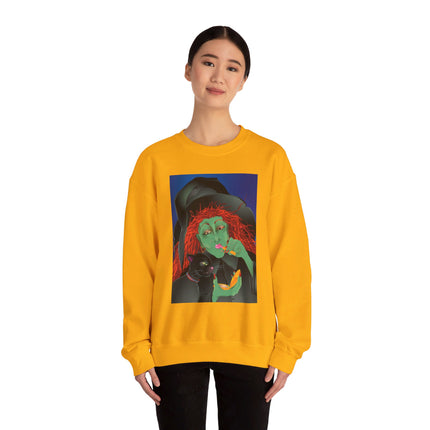 Mirror, Mirror A Witch's Touch Women’s Unisex Heavy Blend™ Crewneck Sweatshirt