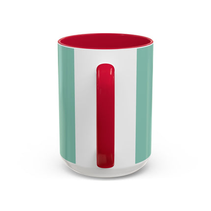 Still Life with Zebra, Fruit, and Pink Columns Colorful Mugs (11oz, 15oz)