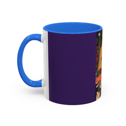 The Jewel Pavilion Colorful Mug (11oz, 15oz) – Royal Elegance, Peacock Beauty & Jewel-Toned Splendor