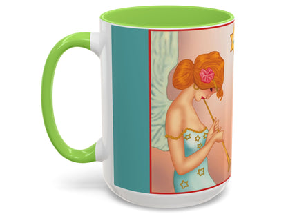 Heavenly Angel Duet Colorful Mugs (11oz, 15oz)