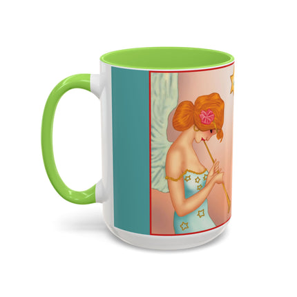 Heavenly Angel Duet Colorful Mugs (11oz, 15oz)