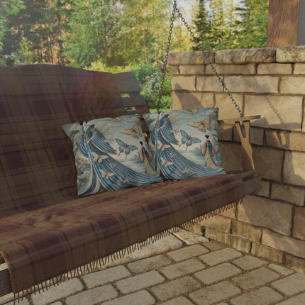 Butterfly Empress Outdoor Pillows – Graceful Butterflies & Timeless Elegance