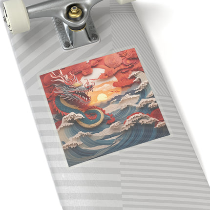 Emergence of the Dragon Kiss-Cut Stickers (4 Sizes)