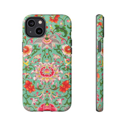 Colorful Floral Pattern by Owen Jones Phone Cases