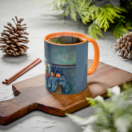 The Peppermint Bottle by Paul Cézanne Colorful Mugs (11oz, 15oz)