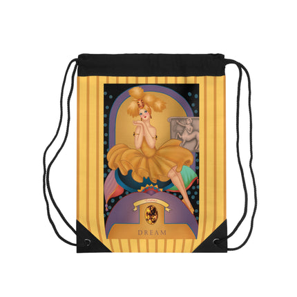 November & Topaz Zodiac Drawstring Bag
