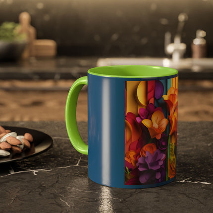 The Graceful Freesia Colorful Mugs (11oz, 15oz)