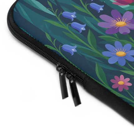 🧚🍄 The Lady Of The Mushroom Forest Laptop Sleeve – Art Deco Fairy Garden Fantasy