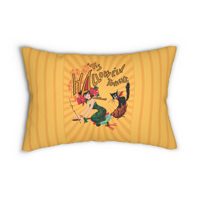 The Bewitching Ride Spun Polyester Lumbar Pillow