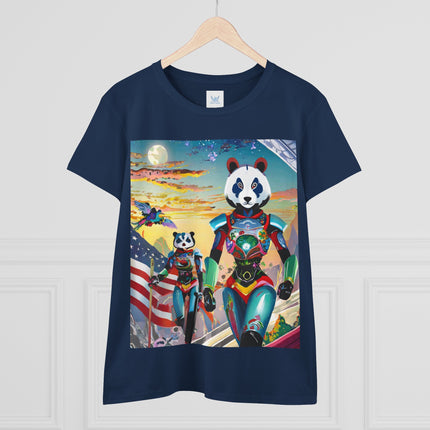 Cyber Punk Robots Cotton Tee