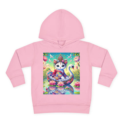 Geisha Kitten’s River Voyage Toddler Pullover Fleece Hoodie
