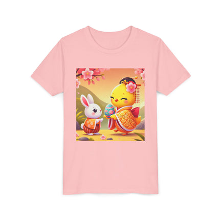 Whimsical Springtime Exchange Youth Short Sleeve Tee