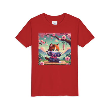 Samurai Kitten Youth Short Sleeve Tee