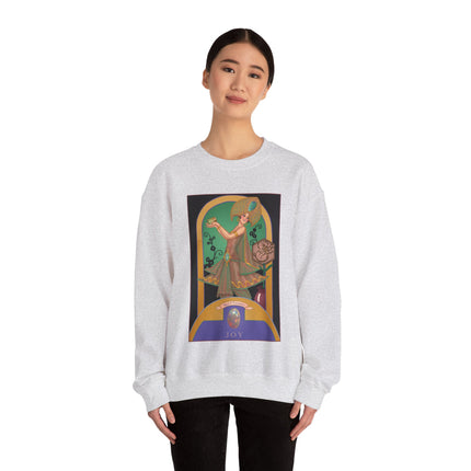 October & Opal, Tourmaline (from the Gem Series) by Sofia Chiostri Heavy Blend™ Crewneck Sweatshirt