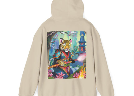 Cyberpunk Leopard – Heavy Blend™ Hooded Sweatshirt