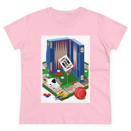 Games Unleashed Women's Midweight Cotton Tee