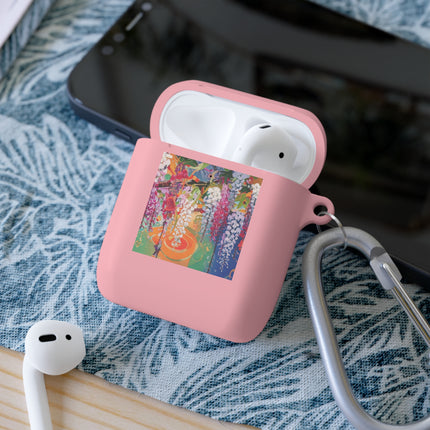 Golden Wisteria Elegance AirPods and AirPods Pro Case