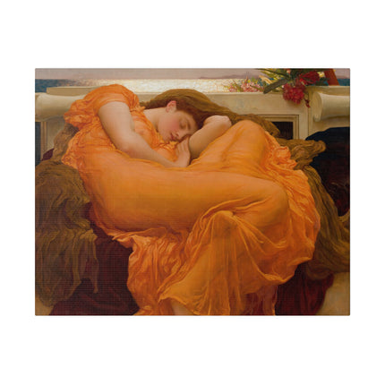 Flaming June by Frederic Leighton Matte Canvas, Stretched, 0.75"