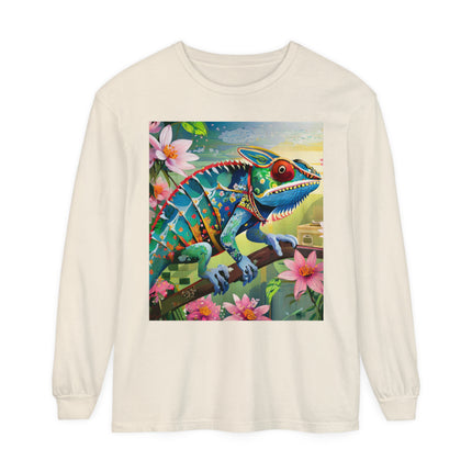 Camouflage Chameleon Long Sleeve T-Shirt