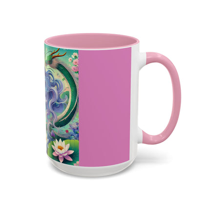 Fairy of the Koi Pond Colorful Mugs (11oz, 15oz)