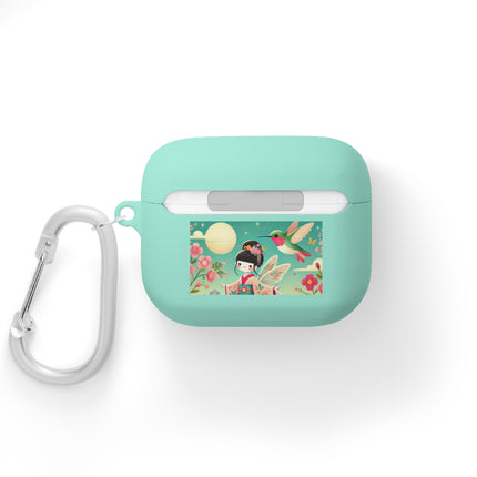 Geisha Fairy and the Hummingbird Blossom AirPods and AirPods Pro Case