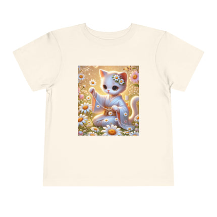 Daisy Chain Whimsy Toddler Short Sleeve Tee