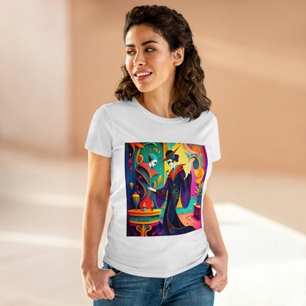 Phantoms of Elegance Women's Midweight Cotton Tee