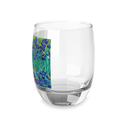 Irises by Vincent Van Gogh Whiskey Glass