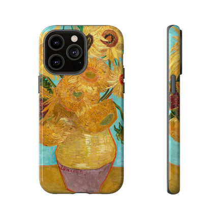 Vase with Twelve Sunflowers by Vincent Van Gogh Phone Cases