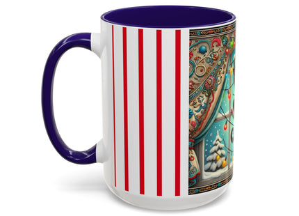 Mischief in Tinselland Colorful Mugs (11oz, 15oz)