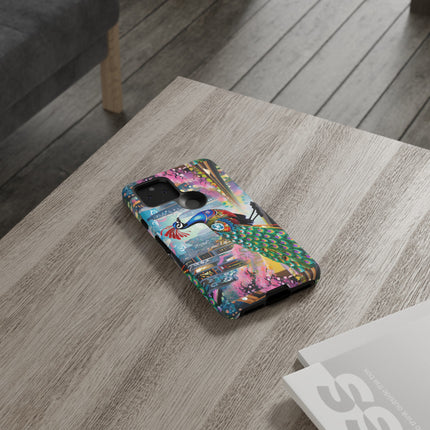 Techno Plumes Phone Cases