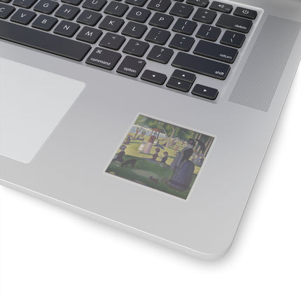 A Sunday on La Grande Jatte by Georges Seurat Kiss-Cut Stickers (4 Sizes)