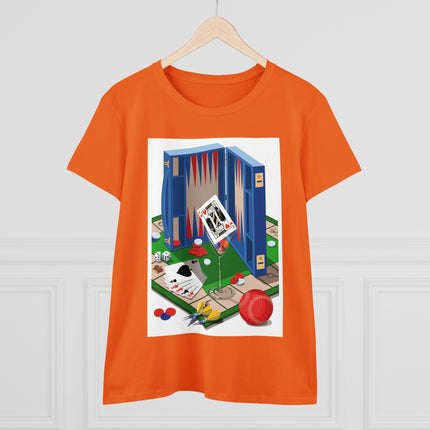 Games Unleashed Women's Midweight Cotton Tee