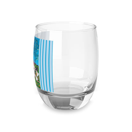 Enchanted Easter Gathering Whiskey Glass