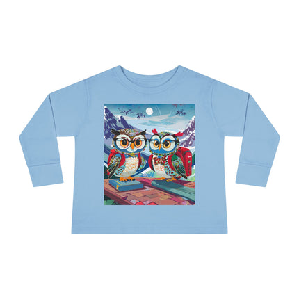 Whimsical Wise Ones Toddler Long Sleeve Tee
