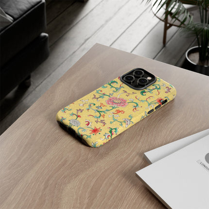 Flower Illustration by Owen Jones Phone Cases