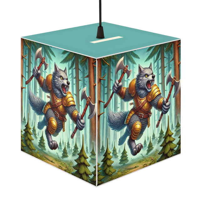 🐾⚔️ The Wolverine Vanguard Light Cube Lamp – Untamed Strength & Fearless Resolve