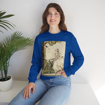 Sur talons rouges (On Red Heels) pl 02 by Gerda Wegener Heavy Blend™ Crewneck Sweatshirt