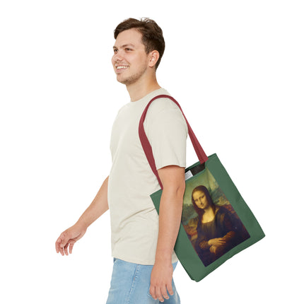 Mona Lisa by Leonardo da Vinci Tote Bag (AOP)