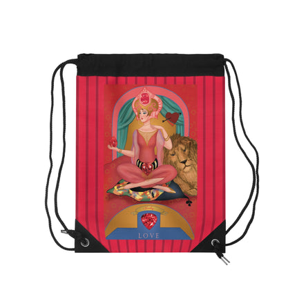 July & Ruby Zodiac Drawstring Bag