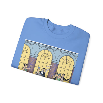 Au Revoir by George Barbier Heavy Blend™ Crewneck Sweatshirt
