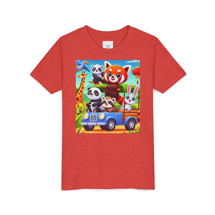 Safari Friends on the Move Youth Short Sleeve Tee