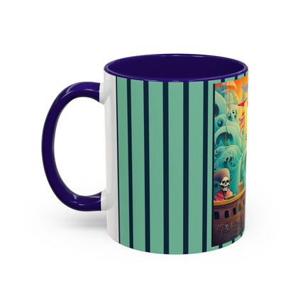 Skeleton Crew of the Misty Seas Colorful Mugs (11oz, 15oz)
